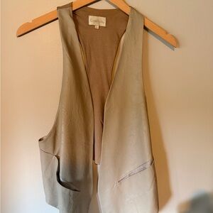 Costa Blanca Beige Sleeveless Vest
